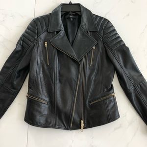 Hugo Boss women’s leather jacket size 6
